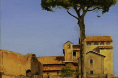 Chiesa-S.-Boneventura-and-palace-of-Dolmitian-Rome